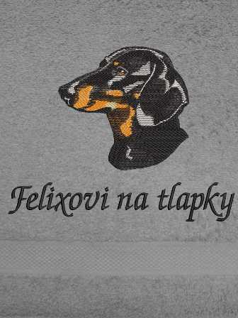 Osuška pes - Jezevčík krátkosrstý