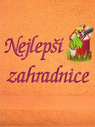 Osuška pro zahradnici - Nejlepší zahradnice