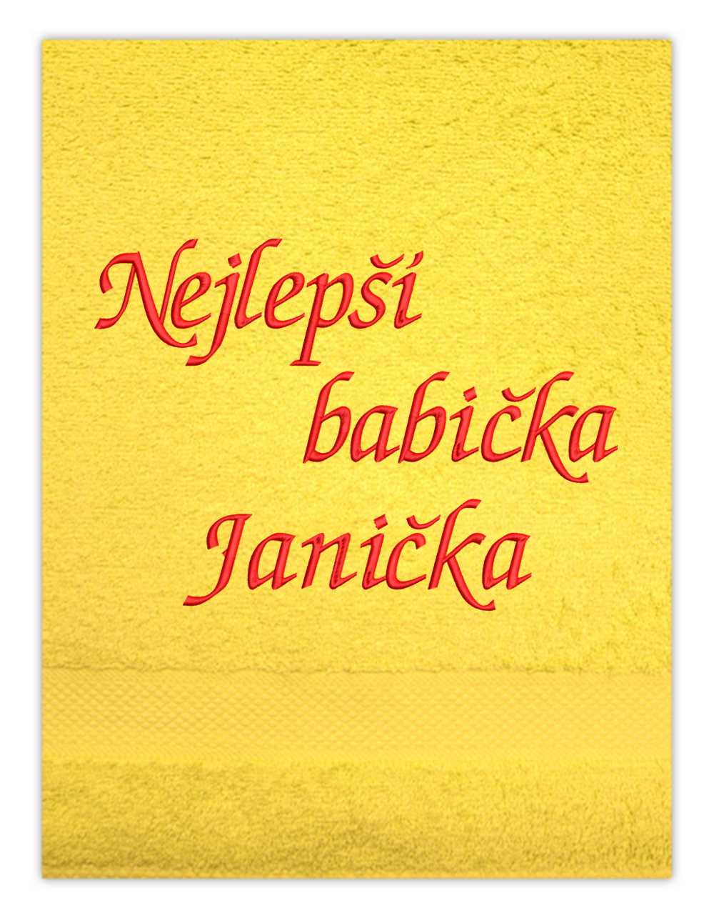 osuška rodina pro babičku-Nejlepší babička