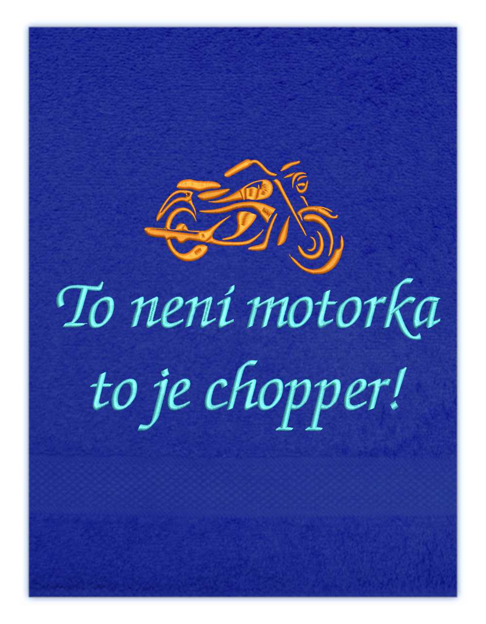 Osuška pro motorkáře-Chopper