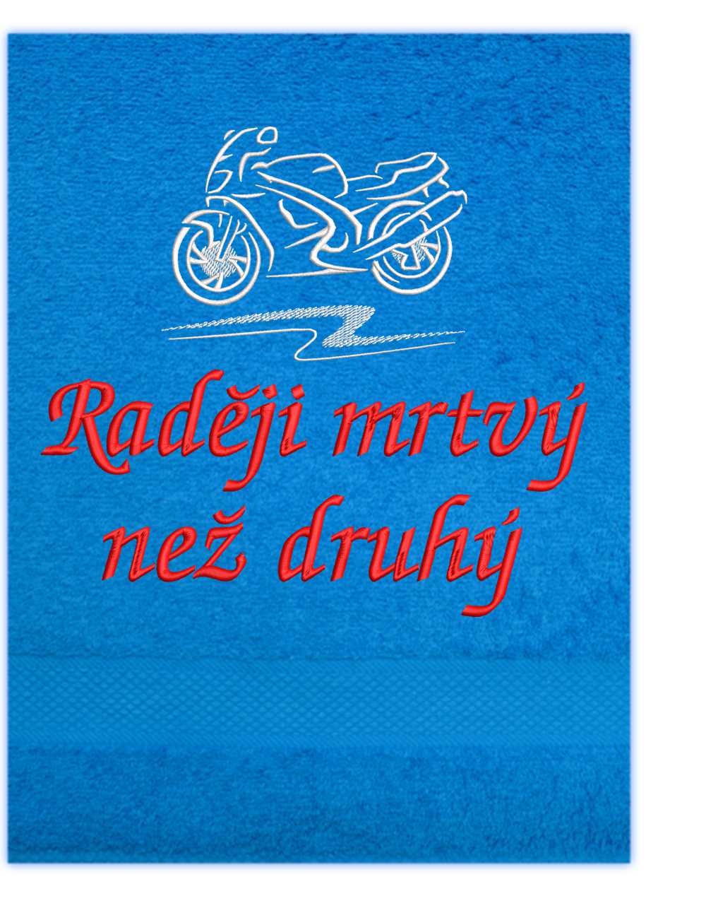 Osuška pro motorkáře- Silniční motorka