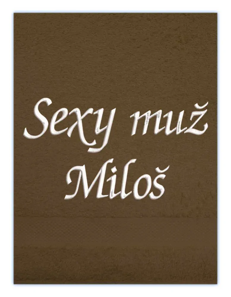 Ručník - Sexy muž