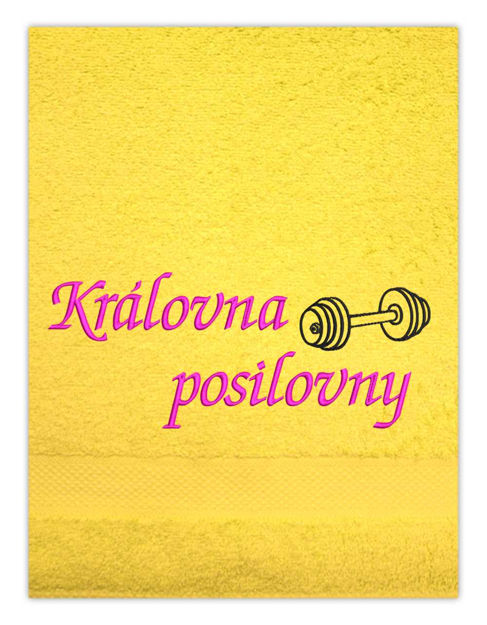 Ručník-Královna posilovny
