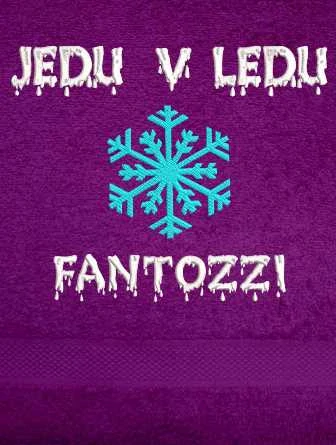 Osuška pro otužilce - Jedu v ledu