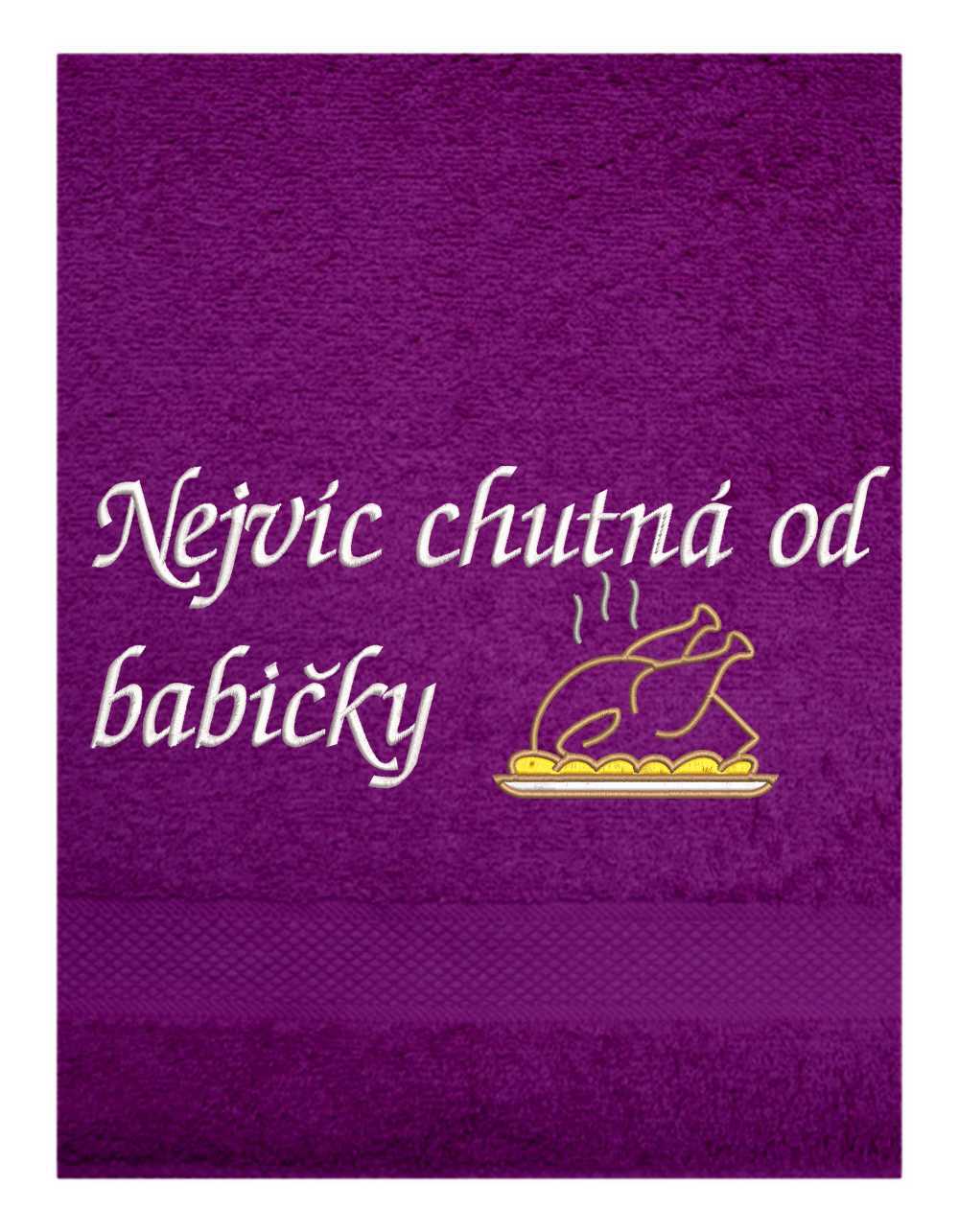 Ručník pro milovníky jídla - Kuře pečené