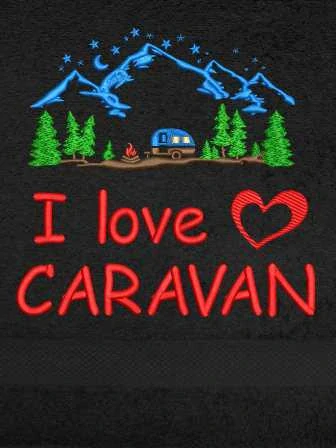 Ručník do karavanu - Karavan na horách