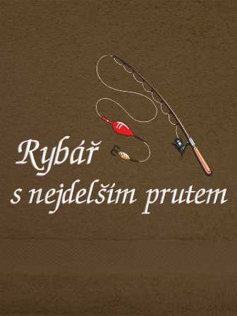 Osuška pro rybáře-Rybářský prut