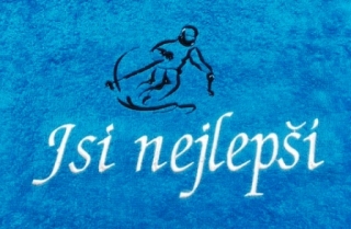 Osuška sport pro lyžaře-Lyžař jsi nejlepší