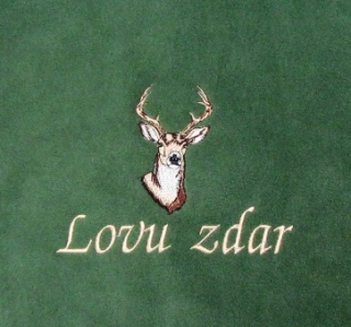 Polštář - Jelen Lovu zdar